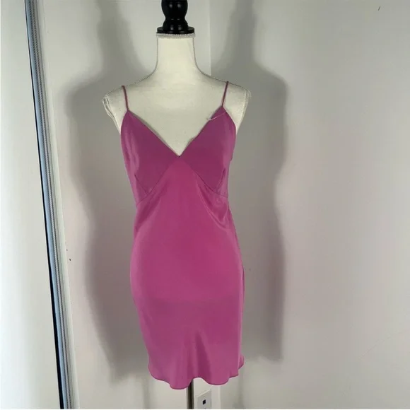 Olivia Von Halle Xena silk slip dress chemise - Picture 1 of 6